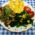 ととろ＆めい's cooksnap of when they made 白だしでコーンバターほうれん草（レンジ）.