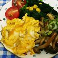 ととろ＆めい's cooksnap of when they made しらすとチーズのスクランブル.