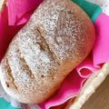 栄養士★見習い's cooksnap of when they made HB使用＊胡桃入りライ麦パン.
