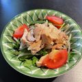 クックあこ's cooksnap of when they made 新玉ねぎとトマトのサラダ黒酢ドレッシング.
