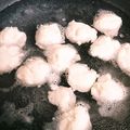 ととろ＆めい's cooksnap of when they made 作りおき素材♪エビ＆おから入り茹で肉団子.