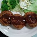 ひろこchan's cooksnap of when they made キャベツたっぷりジューシーメンチカツ.
