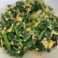 陽炎☆'s cooksnap of when they made ほうれん草の卵炒め ☆卵消費に☆.