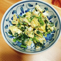 tomoeクック's cooksnap of when they made 大根葉のたまご炒め.