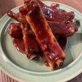 taaaku1987's cooksnap of when they made 鉄板BBQレシピ！甘辛ポークバックリブ.