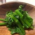 あおむし26's cooksnap of when they made 菜の花のからし和え.