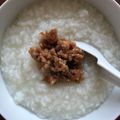 a_cossa's cooksnap of when they made 鶏そぼろdeほかほか❤中華粥(*´Д`).