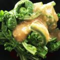 さっちん☆キッチン's cooksnap of when they made 山菜　こごみの酢味噌あえ.