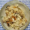 みぃくんのママ's cooksnap of when they made 常備食材でごぼうとひき肉のたきこみごはん.