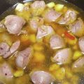 metabo3号's cooksnap of when they made 塩麹漬け砂肝のオイル煮（アヒージョ）.