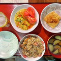ももいろふらみんご's cooksnap of when they made 福岡の味◎牧のうどん風？【かしわ飯】.