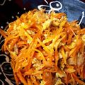 ちょこふみ's cooksnap of when they made にんじんツナ卵炒め(しりしり)♪大量消費.