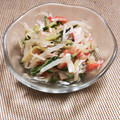 KAKO_KAKO's cooksnap of when they made 我が家の定番♪もやしとカニカマ中華サラダ.