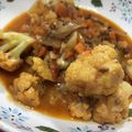 junkuzza's cooksnap of when they made トルコ料理＊カリフラワーの煮込み。.
