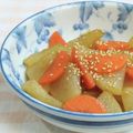 umemodoki's cooksnap of when they made 大根と人参の「バター醤油炒め」.
