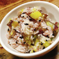 ちゃちゃまる26's cooksnap of when they made 黒米とさつま芋の炊き込みごはん.