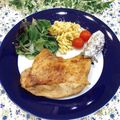 Satoco❋'s cooksnap of when they made フライパンでローストチキン♬プロの焼き方.