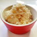 k127's cooksnap of when they made ♡アールグレイミルクティーのシャーベット.