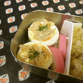 龍青空ママ's cooksnap of when they made 簡単☆ゆで卵の鮭マヨのっけ.