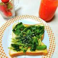 うたかた。's cooksnap of when they made クレソンのオープンサンド.