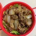 takoyuma's cooksnap of when they made 袋で混ぜて胃袋掴む！簡単玉ねぎ甘辛豚丼.