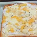 チョビ～☆'s cooksnap of when they made とろ～りチーズの新玉ねぎ☆トースト.