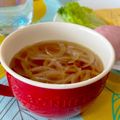 マロンクッキング♪'s cooksnap of when they made ☆甘〜い 玉ねぎコンソメスープ.