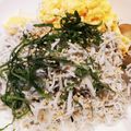 kahourain's cooksnap of when they made 簡単☆甘酢生姜で万能寿司めし①卵しらす丼.