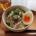 rencon03's cooksnap of when they made ☆お弁当やランチに！豚肉のネギ塩ダレ丼☆.