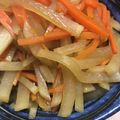 手抜きクック's cooksnap of when they made 大根と人参のきんぴら.