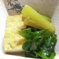 さゆとまみ's cooksnap of when they made ふきとわかめと厚揚げの煮物☆.