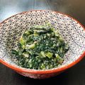 maasan☆'s cooksnap of when they made 小松菜のヨーグルトあえ.