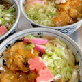 よしよしのキッチン☆'s cooksnap of when they made 斬新！かき揚げのうどん.