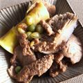 ちさごんママ's cooksnap of when they made エンドウ豆とタケノコ、じゃこ天の煮物.