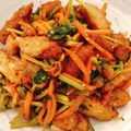 GABUちゃん's cooksnap of when they made 簡単お晩菜:小松菜と人参と薩摩揚で炒め煮.