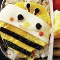 curisupin's cooksnap of when they made のせるだけ♡蜂とてんとう虫の春弁当.