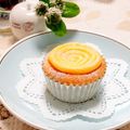 Miella's cooksnap of when they made こどもの日にクリームカップケーキ＆ゼリー.