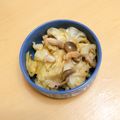 ★ぴよぴよ501★'s cooksnap of when they made キャベツと油揚げのサッと煮.
