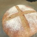 よねやまちか's cooksnap of when they made 強力粉と薄力粉でカンパーニュ風ー第２弾ー.