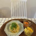 はりこ。's cooksnap of when they made 納豆セロリチャーハン.