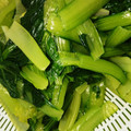 あいこうまま's cooksnap of when they made レンジで小松菜のお浸し＊作り置き＊.