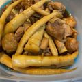 ☆はあ☆'s cooksnap of when they made 鶏もも肉と細竹のこってり煮.