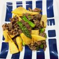 michi1102's cooksnap of when they made 簡単！たけのこ・アスパラ、牛肉の甘辛炒め.