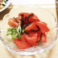 フジぽん's cooksnap of when they made 簡単！副菜に☆トマトの塩昆布和え.