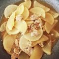 rikoe's cooksnap of when they made 簡単おかず☆豚こま大根☆豚バラ大根風煮物.
