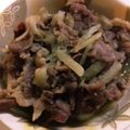 チップ304's cooksnap of when they made 絶品！生姜と牛肉のしぐれ煮.