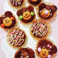 ♡arisa♡'s cooksnap of when they made クマフィン♡HMでチョコバナナマフィン.