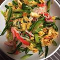 Yokopops's cooksnap of when they made きゅうりとわかめとカニカマの酢の物.