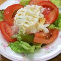 プルンバゴ's cooksnap of when they made もちもち♪手延べふしめんのサラダ.