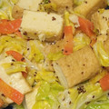 きょろましゃ's cooksnap of when they made 春キャベツと厚揚げの粒マスタードマヨ炒め.